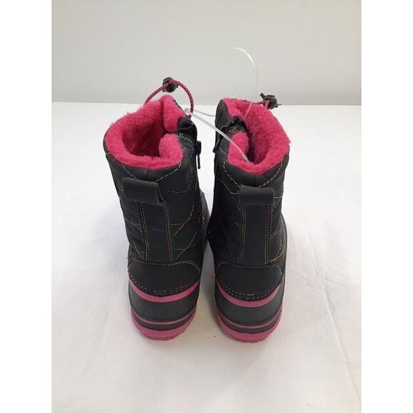 Tamarack Girls Size 3 Ice Breaker Snow Boots 3M Thinsulate Pink Black Warm - Picture 4 of 8
